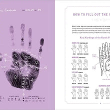Load image into Gallery viewer, Handful of Stars: Palmistry Guidebook and Hand-Printing Kit