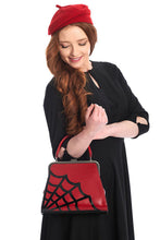 Load image into Gallery viewer, Twilight red handbag
