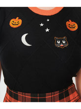 Load image into Gallery viewer, Halloween Cable Embroidered Sweater
