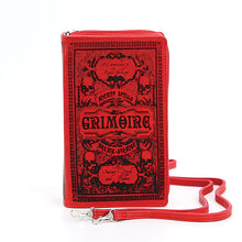 Load image into Gallery viewer, Grimoire Book Clutch Bag in Vinyl
