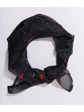 Load image into Gallery viewer, Spiderweb Heart Hair Scarf
