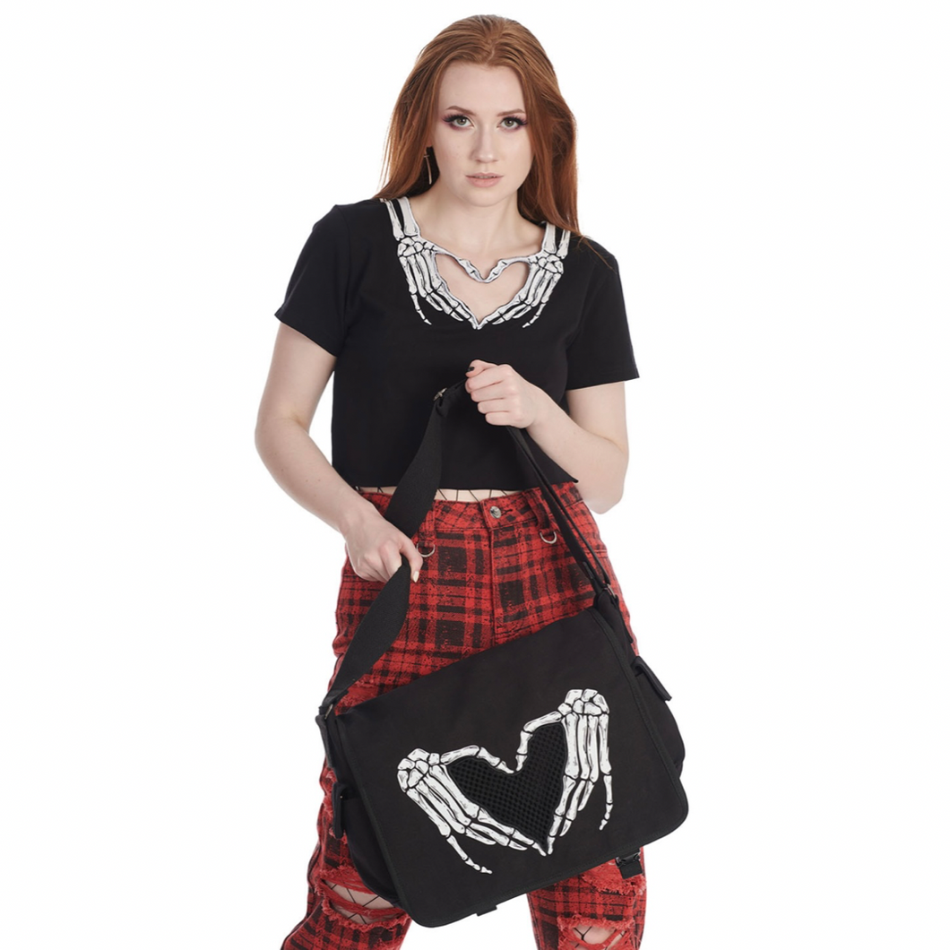 DARKEST LOVE MESSENGER BAG