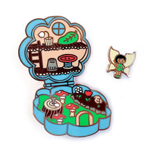 Load image into Gallery viewer, Fairy Pocket Enamel Pin Set
