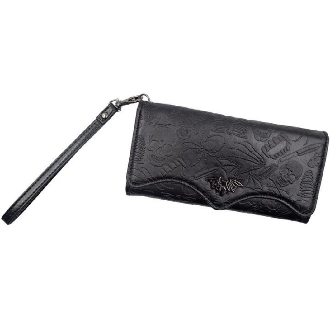 DEATH REPEAT TRIFOLD WALLET