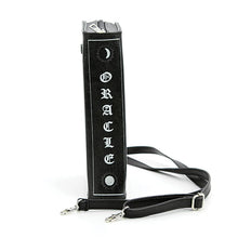 Load image into Gallery viewer, Tarot Card Book Clutch Bag in Vinyl.
