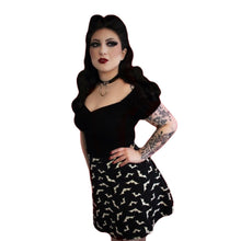 Load image into Gallery viewer, SOURPUSS LUNA BATS SKATER SKIRT
