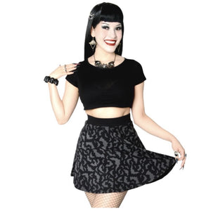 Bat Repeat Skater Skirt