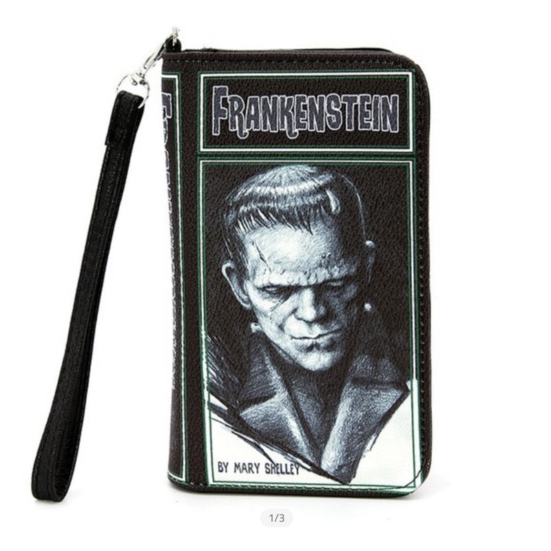 Book Of Frankenstein wallet in vinyl