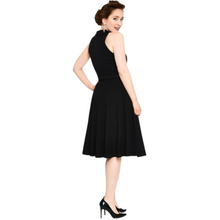Load image into Gallery viewer, Charlie Spider Web Collared Flared Dress
