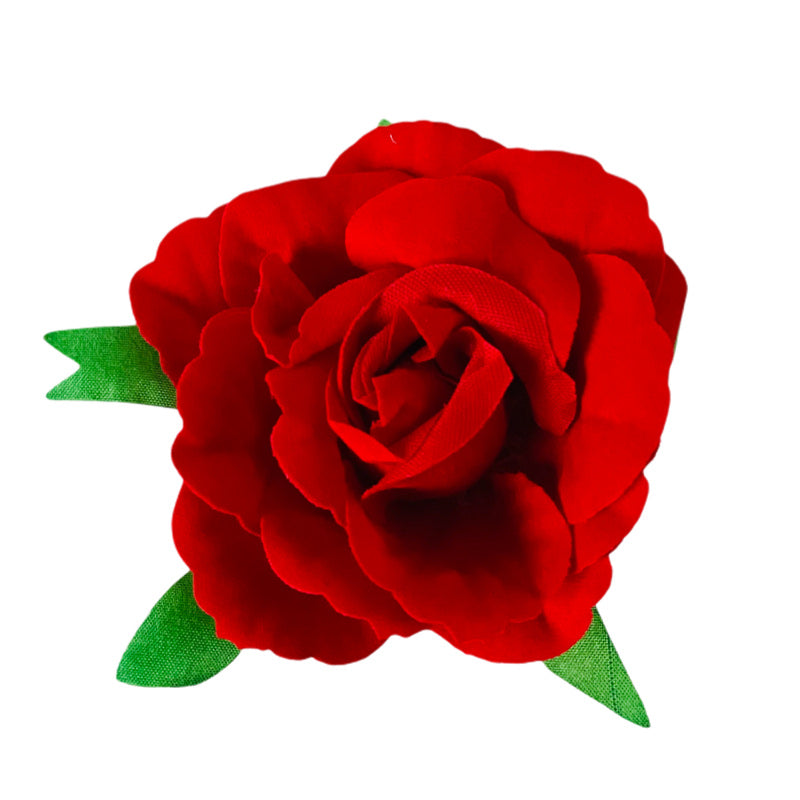 Red Flower Hair Clip