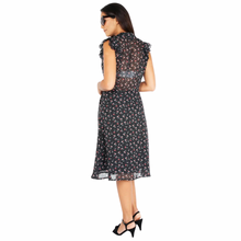 Load image into Gallery viewer, Cherry Straight Cut Dress With Pockets
