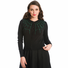 Load image into Gallery viewer, UNDER HER WEB SPELL CARDIGAN
