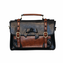 Load image into Gallery viewer, BUCKLE WITH BOW RETRO HANDBAG
