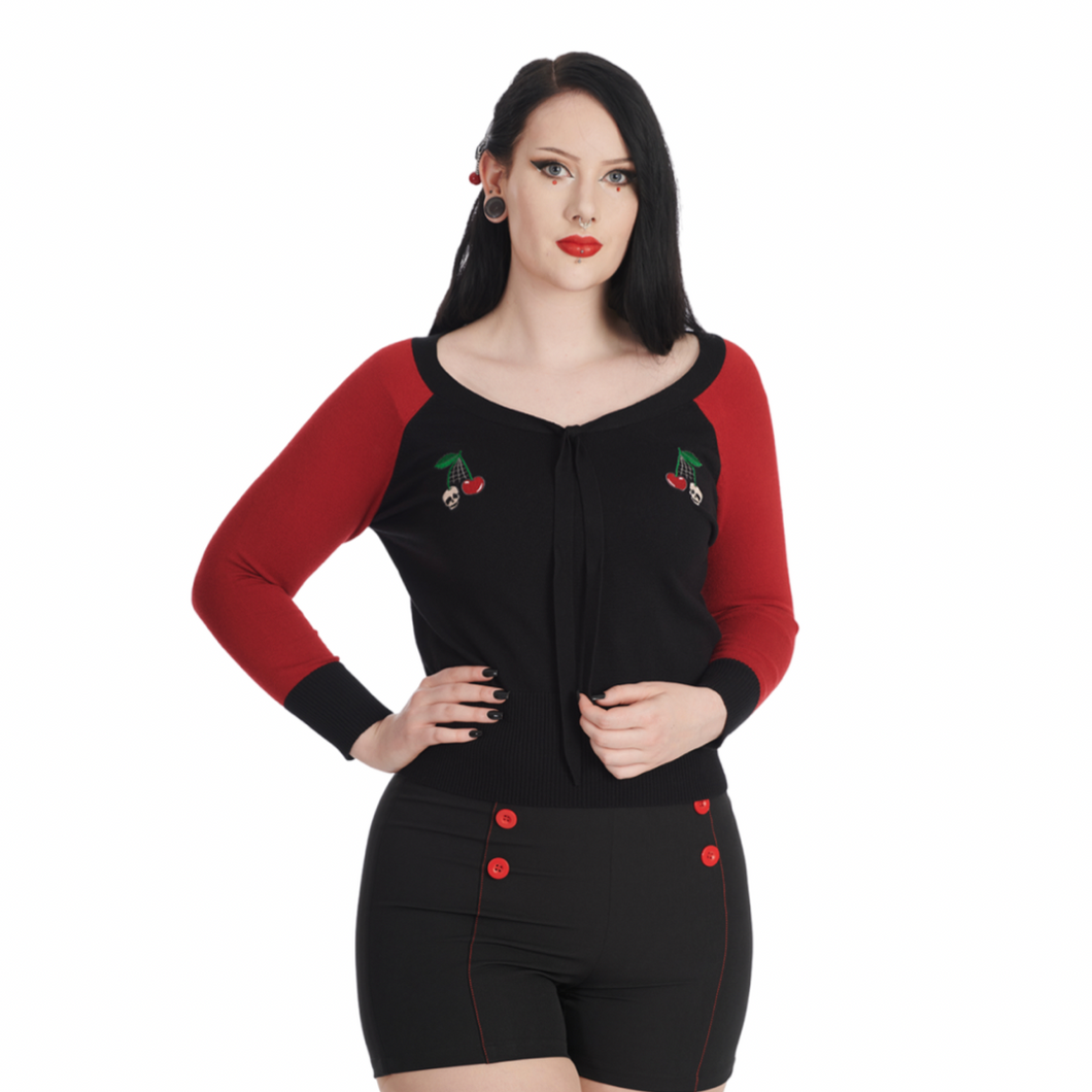 CHERRY CLASH JUMPER